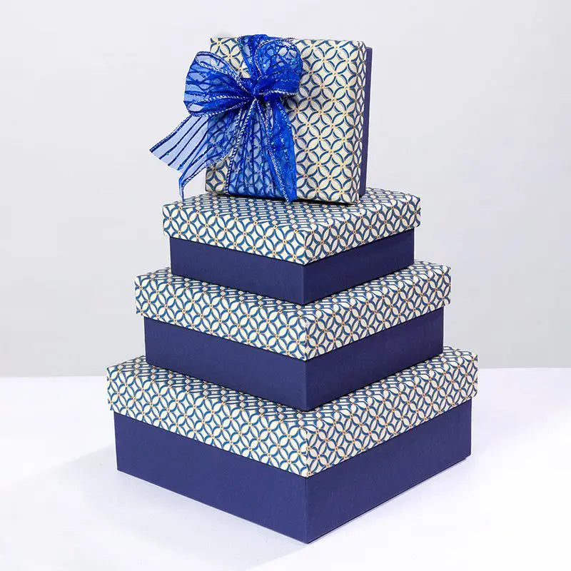Blue Trellis Gift Boxes Small Medium Large Extra Large
