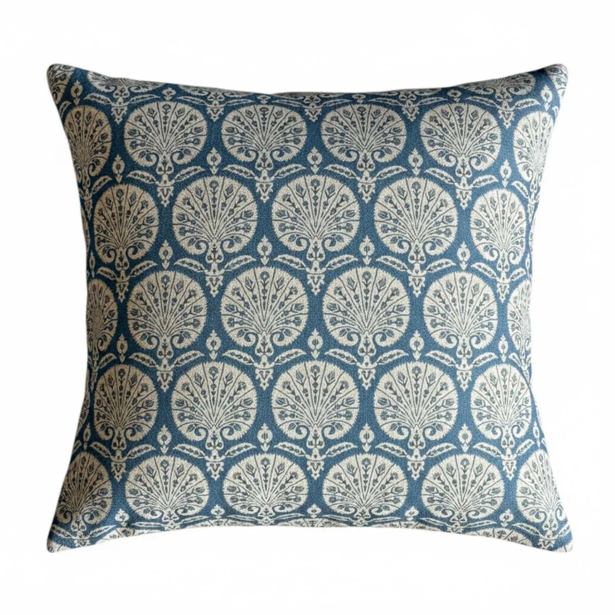 Blue Dandelion Print Cushion Uneeka