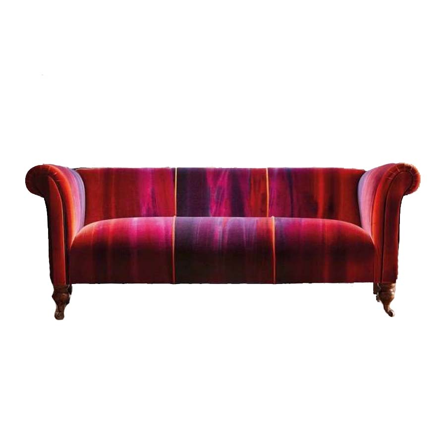 Bogart 3 Seater Upholstered Fabric Sofa - Made To Order