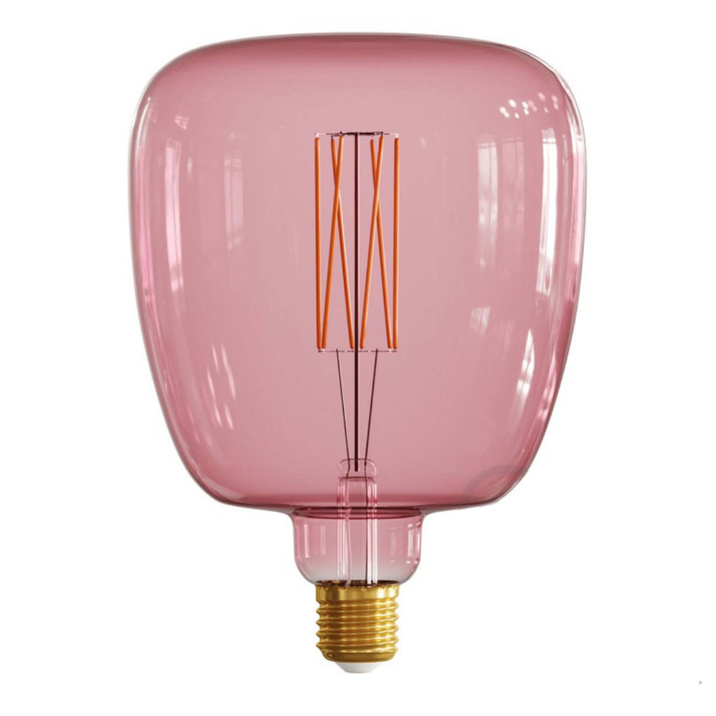 Bona XXL Light Bulb, Pastel Line, 5W E27 Dimmable - Berry Red