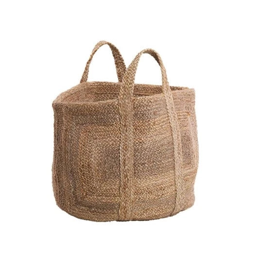 Braided Natural Hemp Storage Basket Nkuku