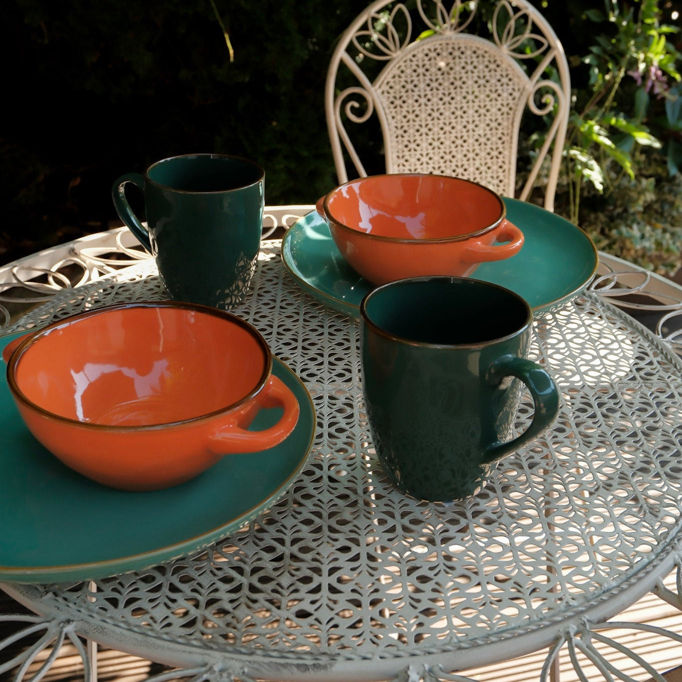 Brightly Coloured Ceramic Crockery - Uneeka