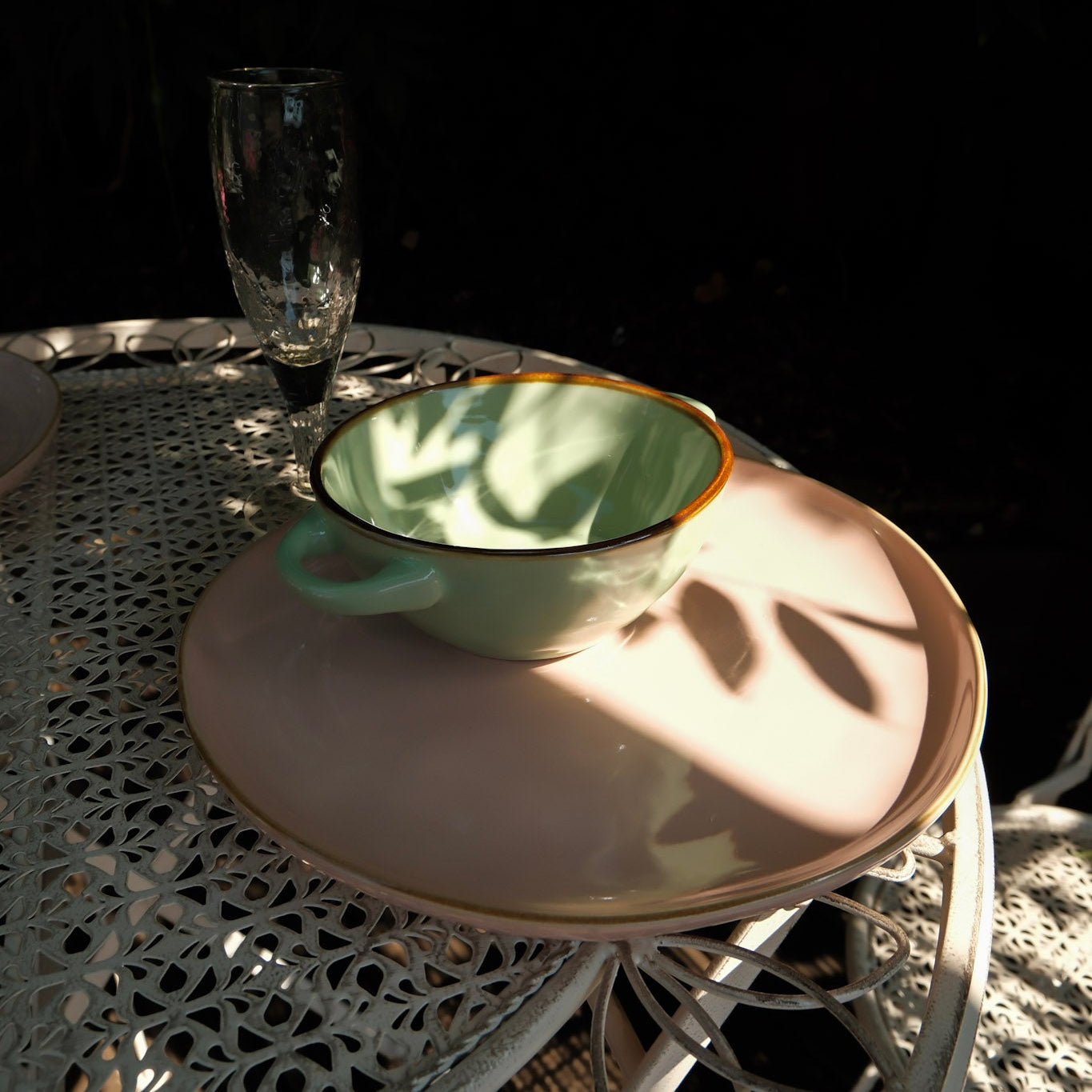 Brightly Coloured Ceramic Dinner Plate - Uneeka