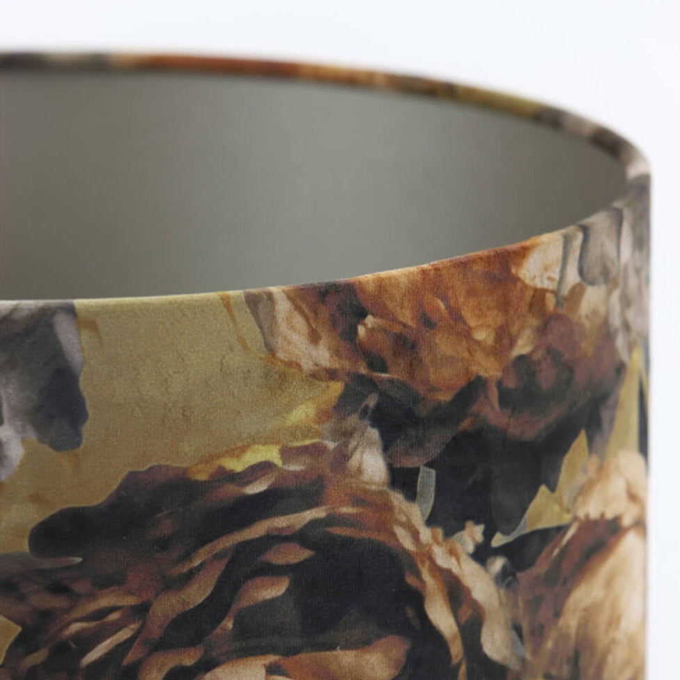 Bronze Peony 50cm Floral Shade - Uneeka Lighting