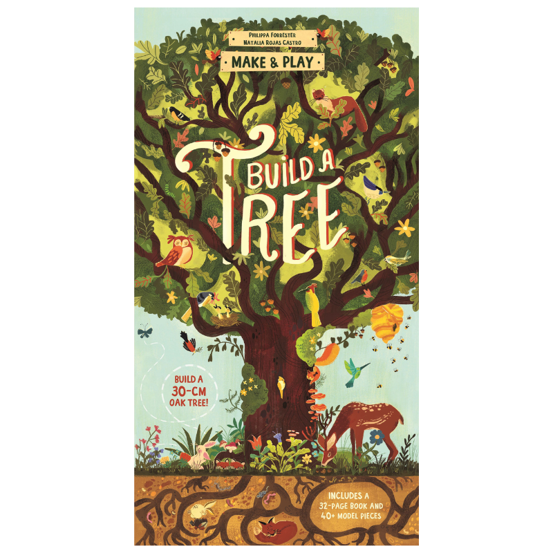 Build A Tree: Make & Play Book , Forrester, Philippa & Castro, Natalia Rojas, Uneeka