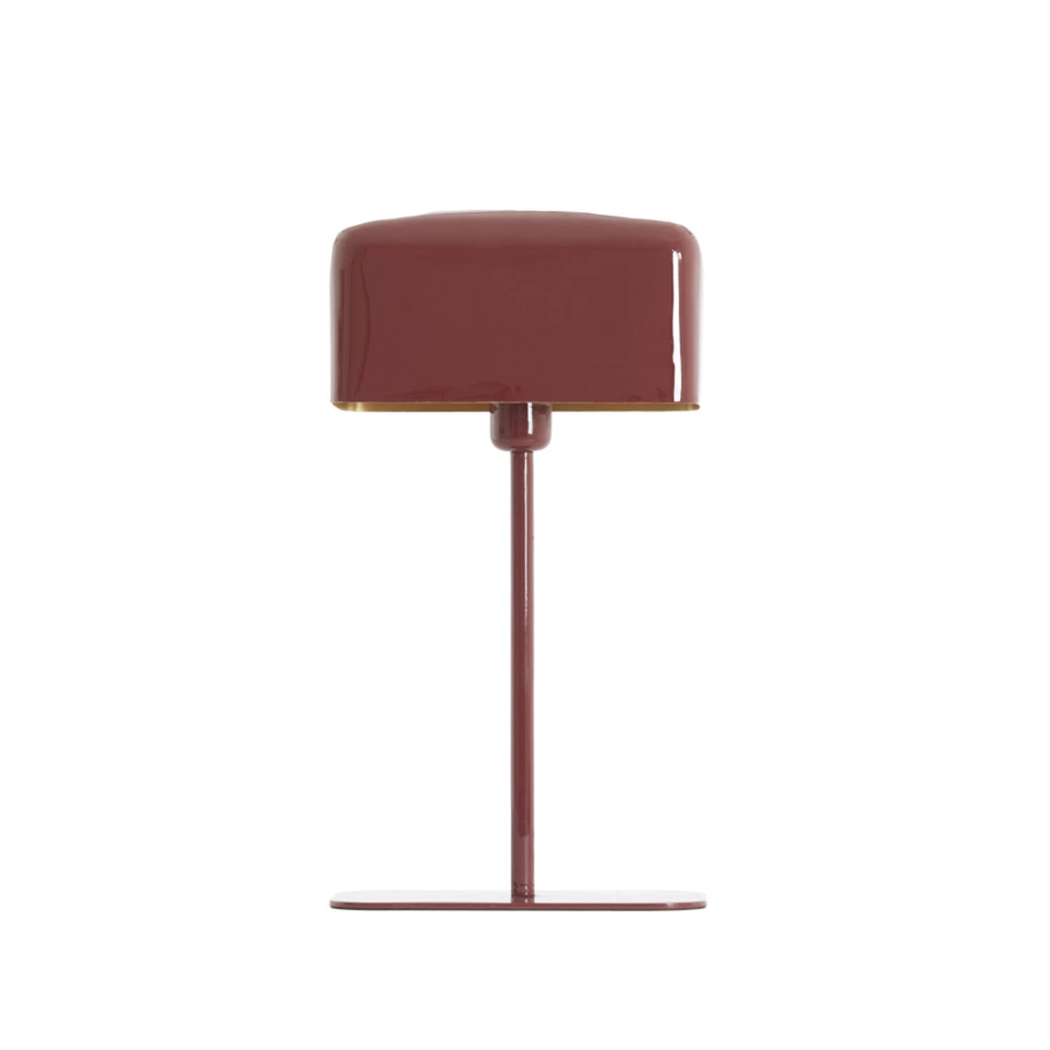Shiny Burgundy Retro Table Lamp - 1897317 - Uneeka
