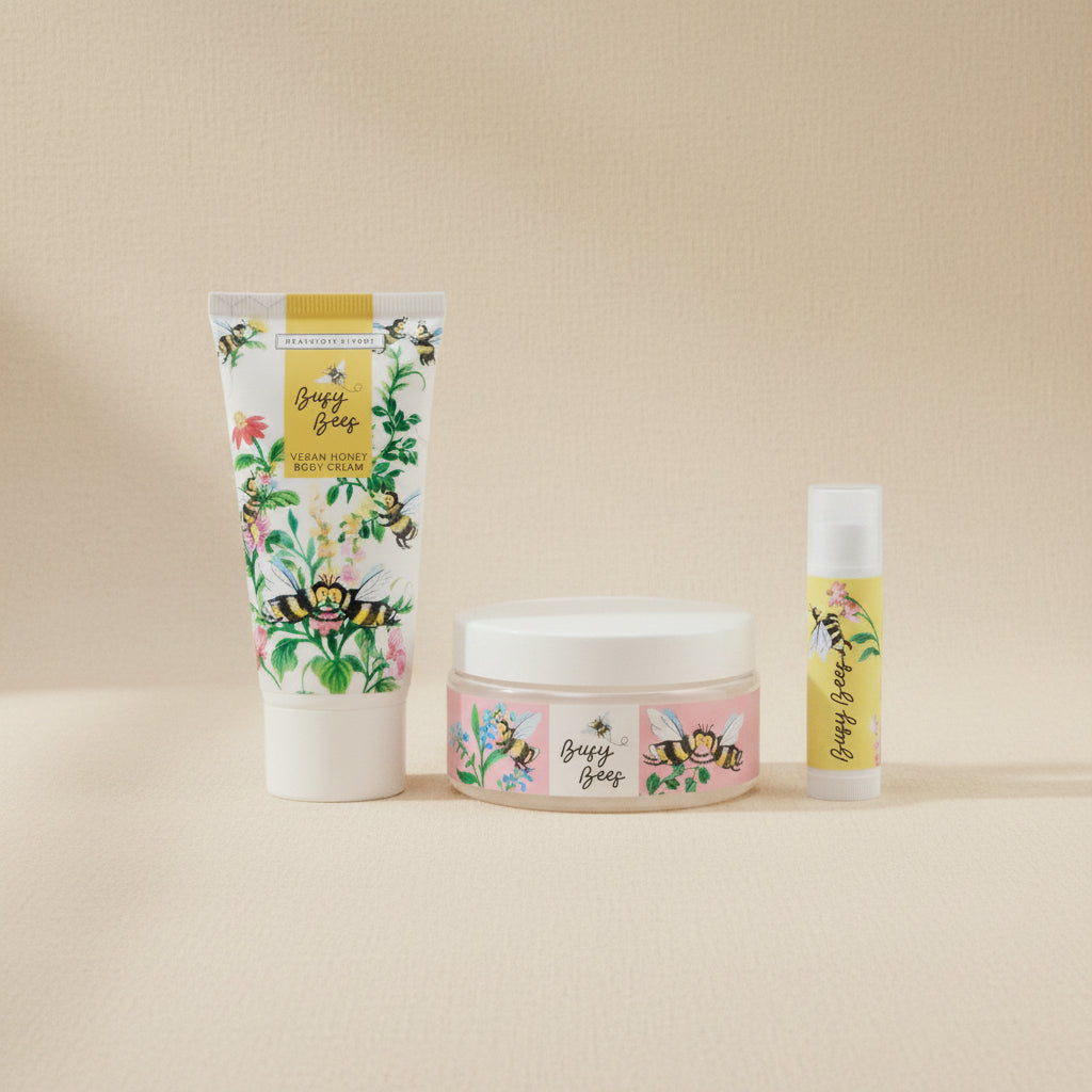 Busy Bees Body, Hand & Lip Care Trio - FG2779 - Uneeka