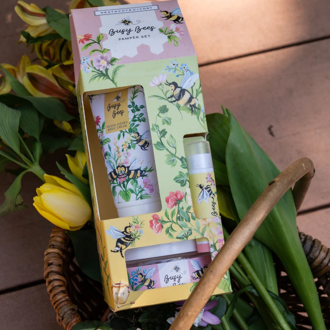 Busy Bees Body, Hand & Lip Care Trio - Lifestyle Uneeka 