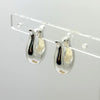 Horseshoe Shaped Hoop Clip Earrings - CE-6086-SL - Uneeka