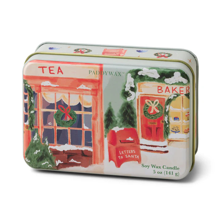 Two Wick Christmas Tin Candle Sweet Orange & Fir - CT0504EU - Uneeka
