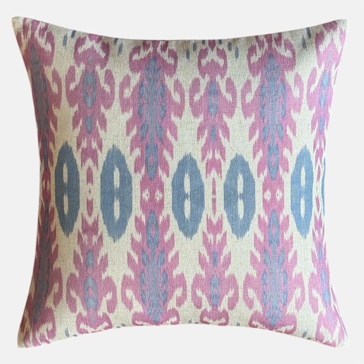 Pink & Blue Tribal Print Cushion - CU0425/70 -  Uneeka