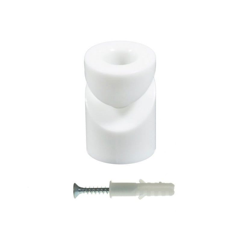 Ceiling or Wall Electric Cable Hook - White
