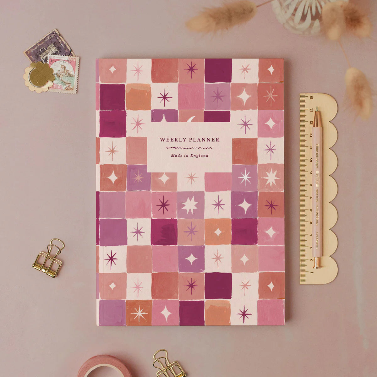 Celestial Check Weekly Planner - SWP04 - Uneeka