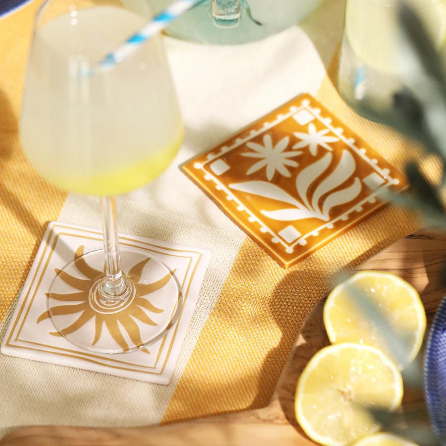 Ceramic Celestial Coaster - 83034 - Uneeka