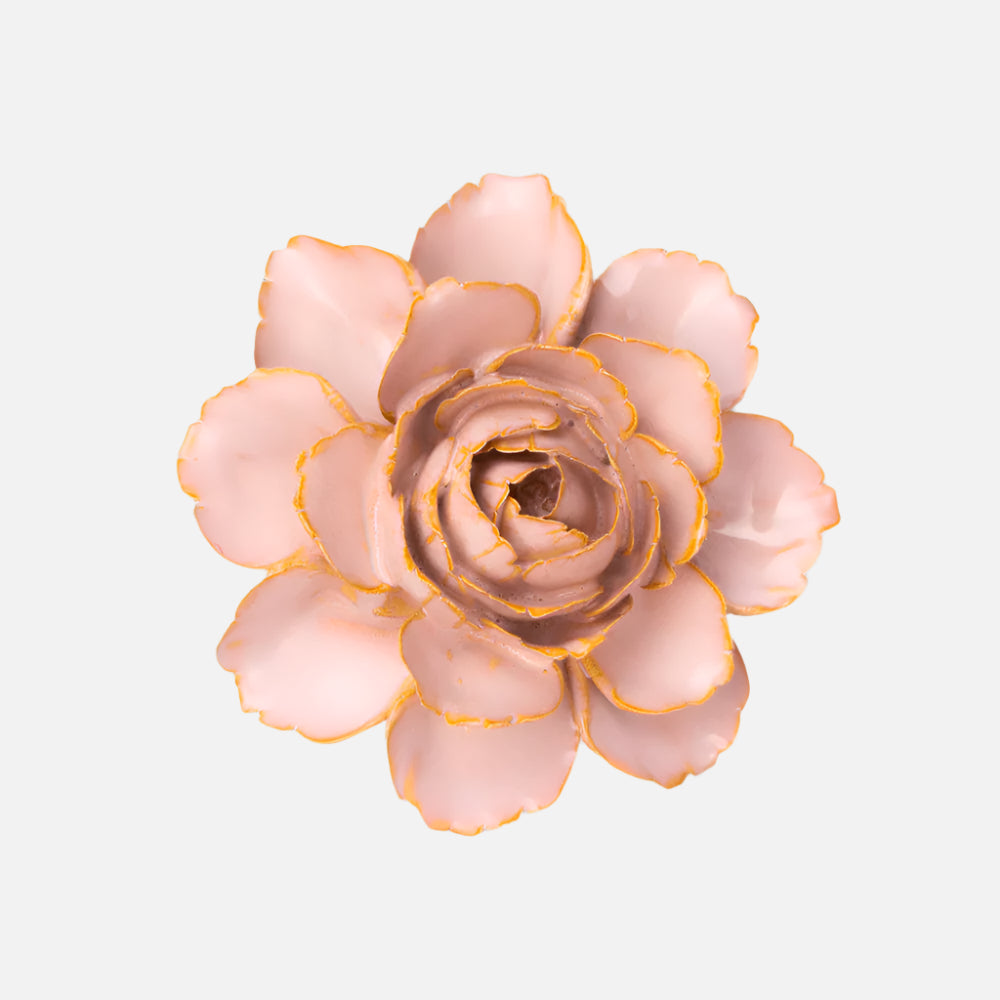 Ceramic Pink Zinna Flower - C15PIZ -Uneeka