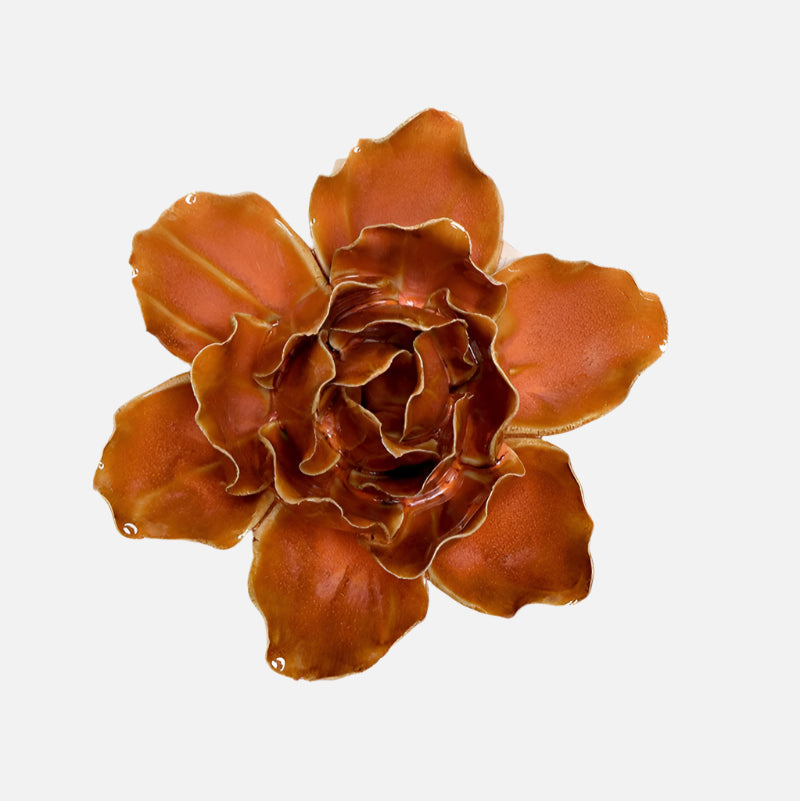 Ceramic Rust Lily Flower - FR0013 - Uneeka