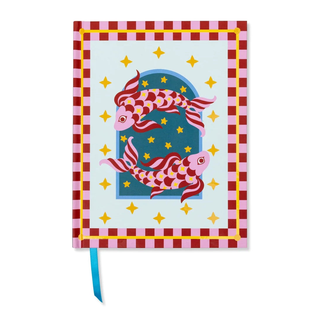 Checked Koi Fish Journal - Uneeka
