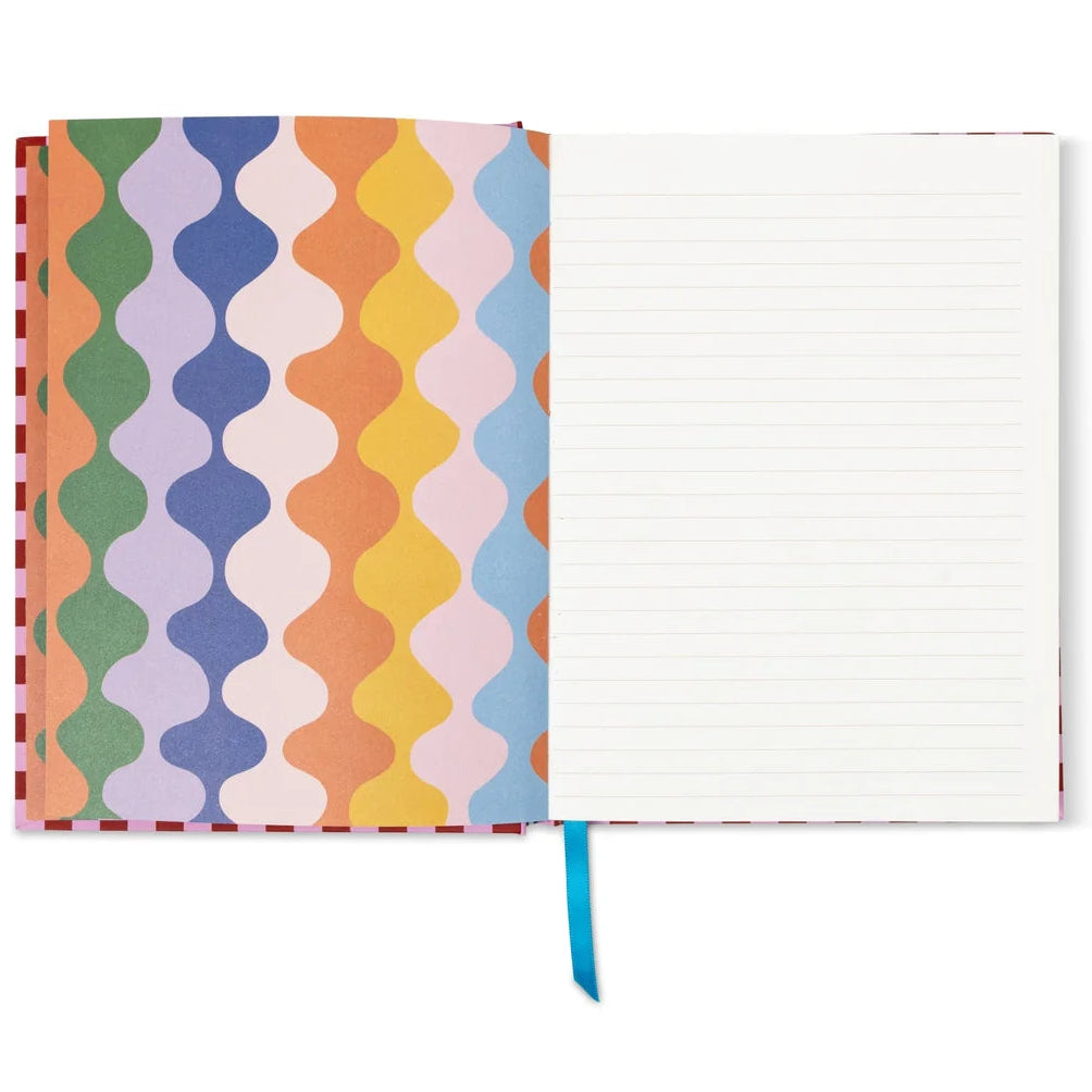 Checked Koi Fish Journal Inner - Uneeka