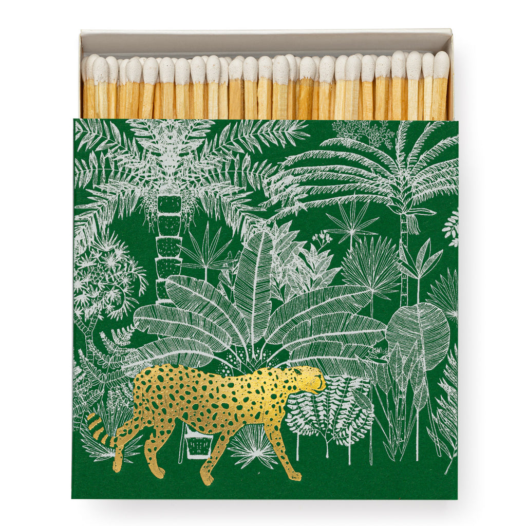Cheetah In Jungle Design Box Of Matches
