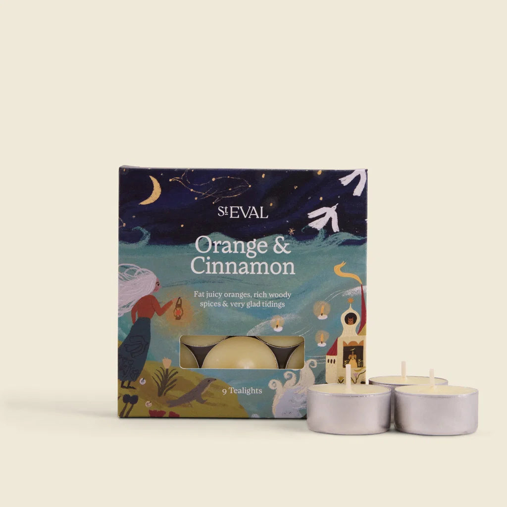 Christmas Tealights Orange and Cinnamon - F01098 - Uneeka