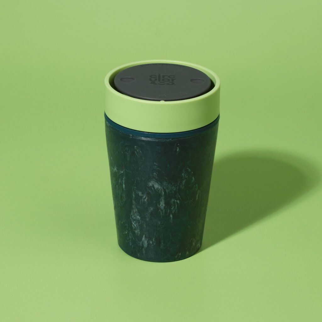 Circular & Co. Reusable Travel Cup 8oz - RFC-8oz-Pi-Green - Uneeka