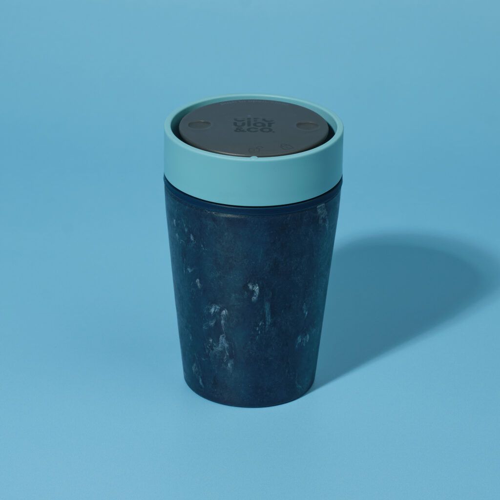 Circular & Co. Reusable Travel Cup 8oz - RFC-8oz-St-Blue - Uneeka