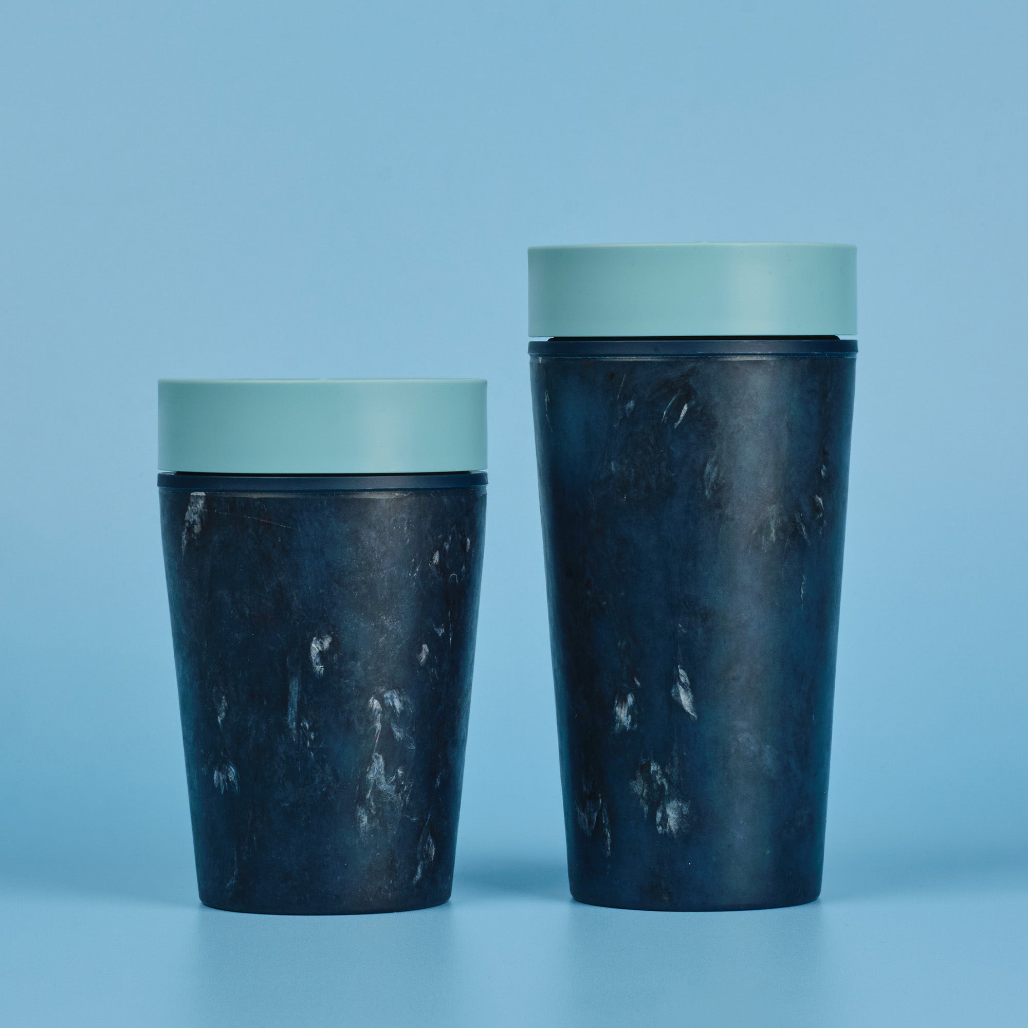 Circular & Co. Reusable Travel Cup 8oz - RFC-12oz-St-Blue - Uneeka