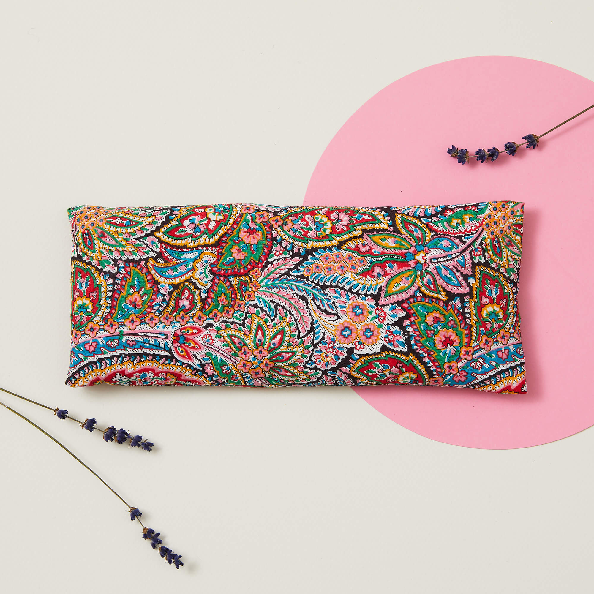 Colourful Paisley Eye Pillow - Paisley Eye Pillow - Uneeka