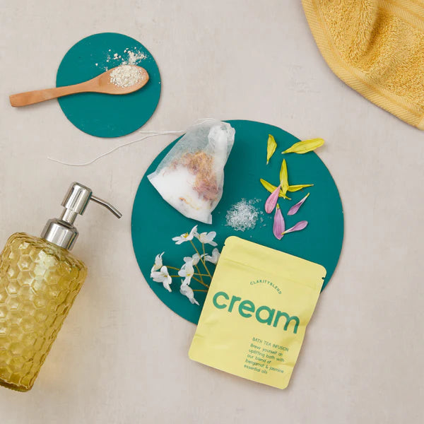 Cream Bath Tea Infusion - Cream bath tea sachet - Uneeka