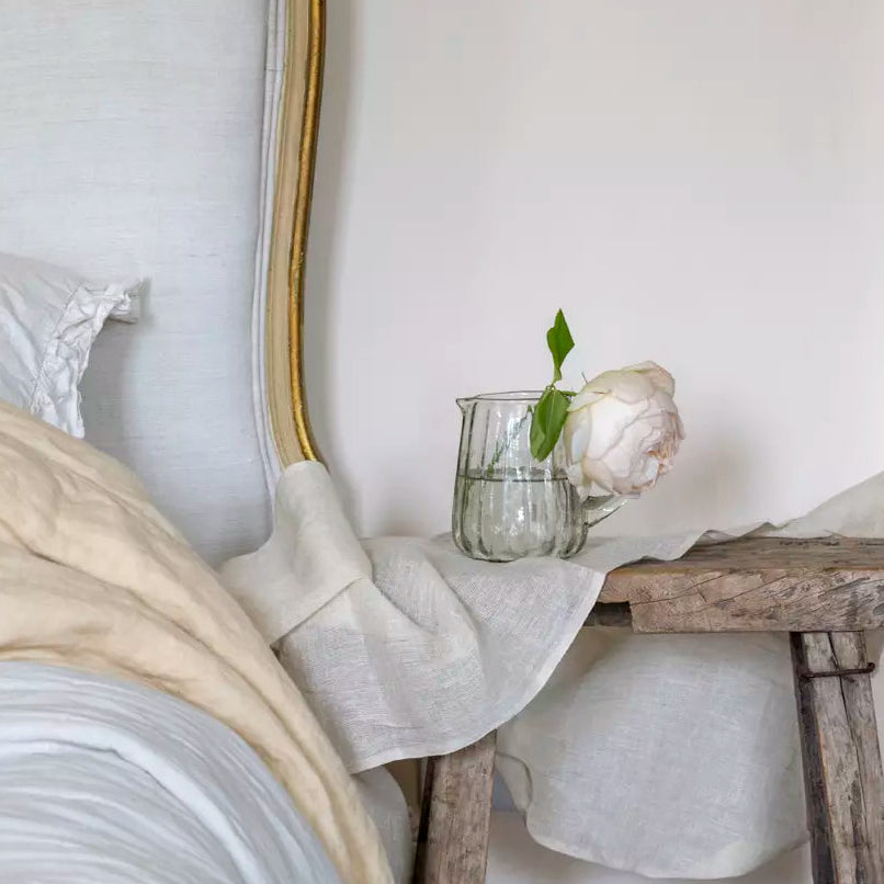 Clear Ribbed Glass Small Jug  - Uneeka - ANC25376