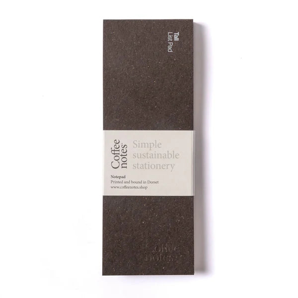 Coffee Notes Repurposed Waste Tearaway Beer List Pad - Bock - Uneeka