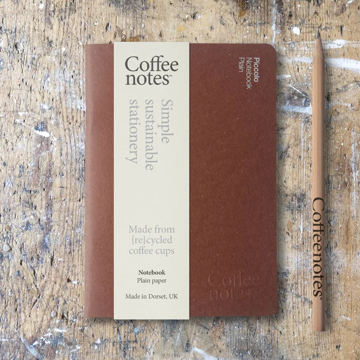 Coffee Notes Repurposed Waste A6 Beer Notebook - Ale - Uneeka