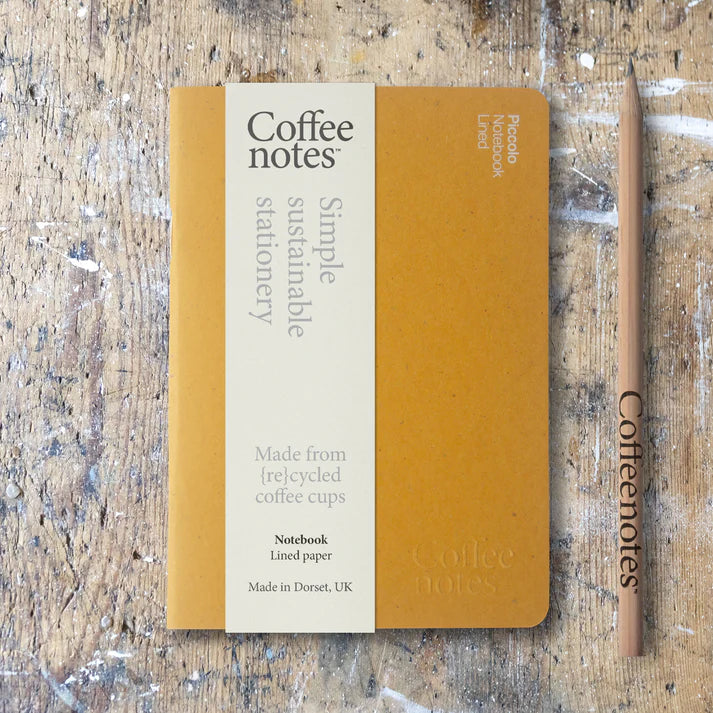 Coffee Notes Repurposed Waste A6 Beer Notebook - Pils - Uneeka