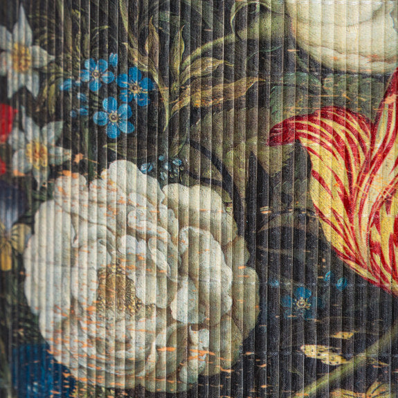 Colourful Peonies Floral Bamboo Lampshade - Small & Large - Uneeka