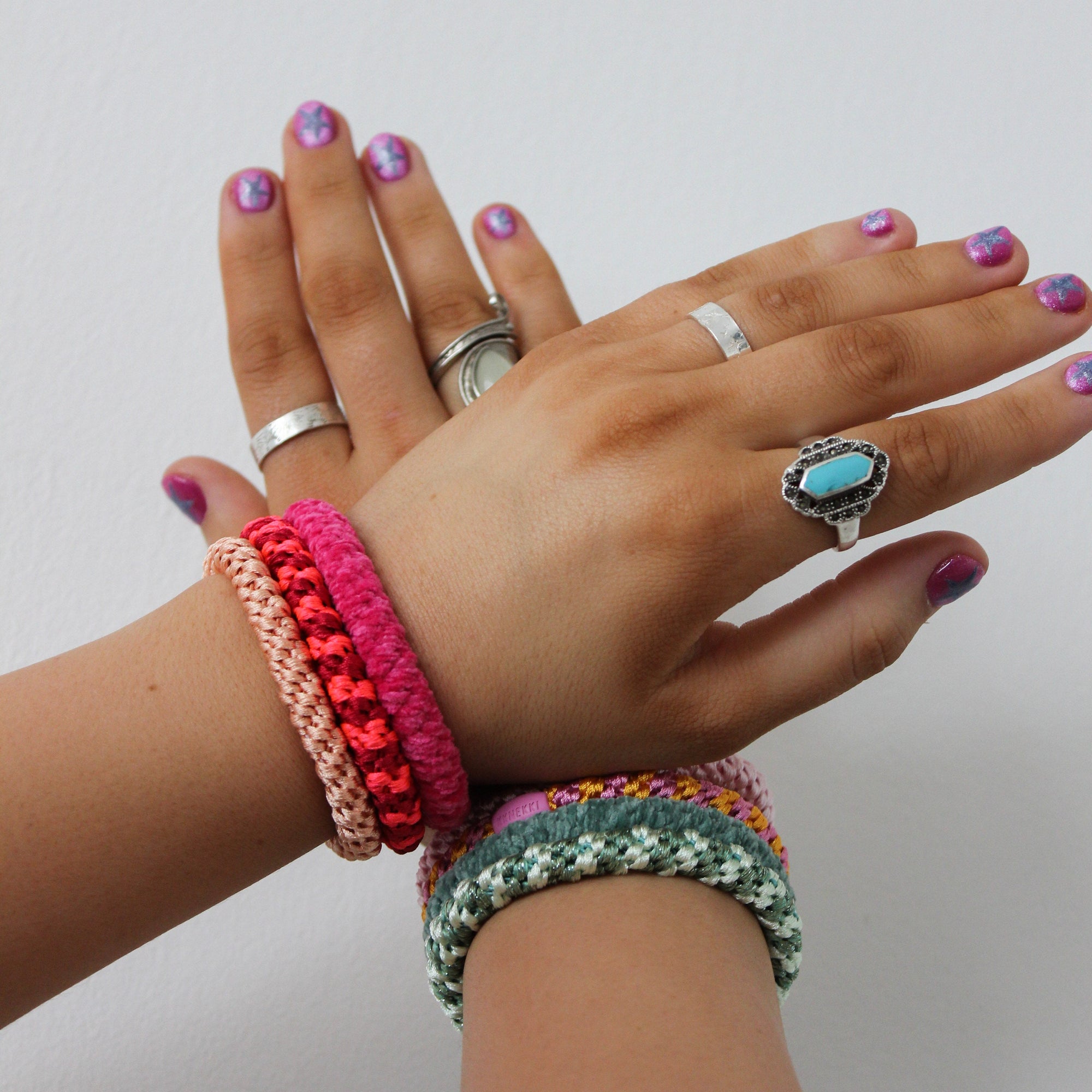 Colourful Velvet Hair Tie - Assorted - Uneeka