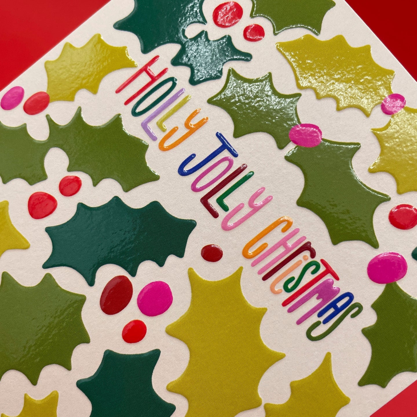 Holly Jolly Christmas Card