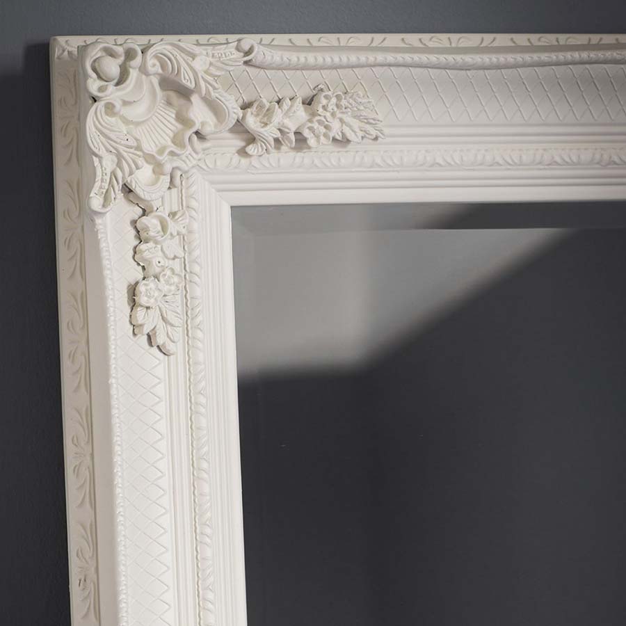 Cream Decorative Wall Mirror