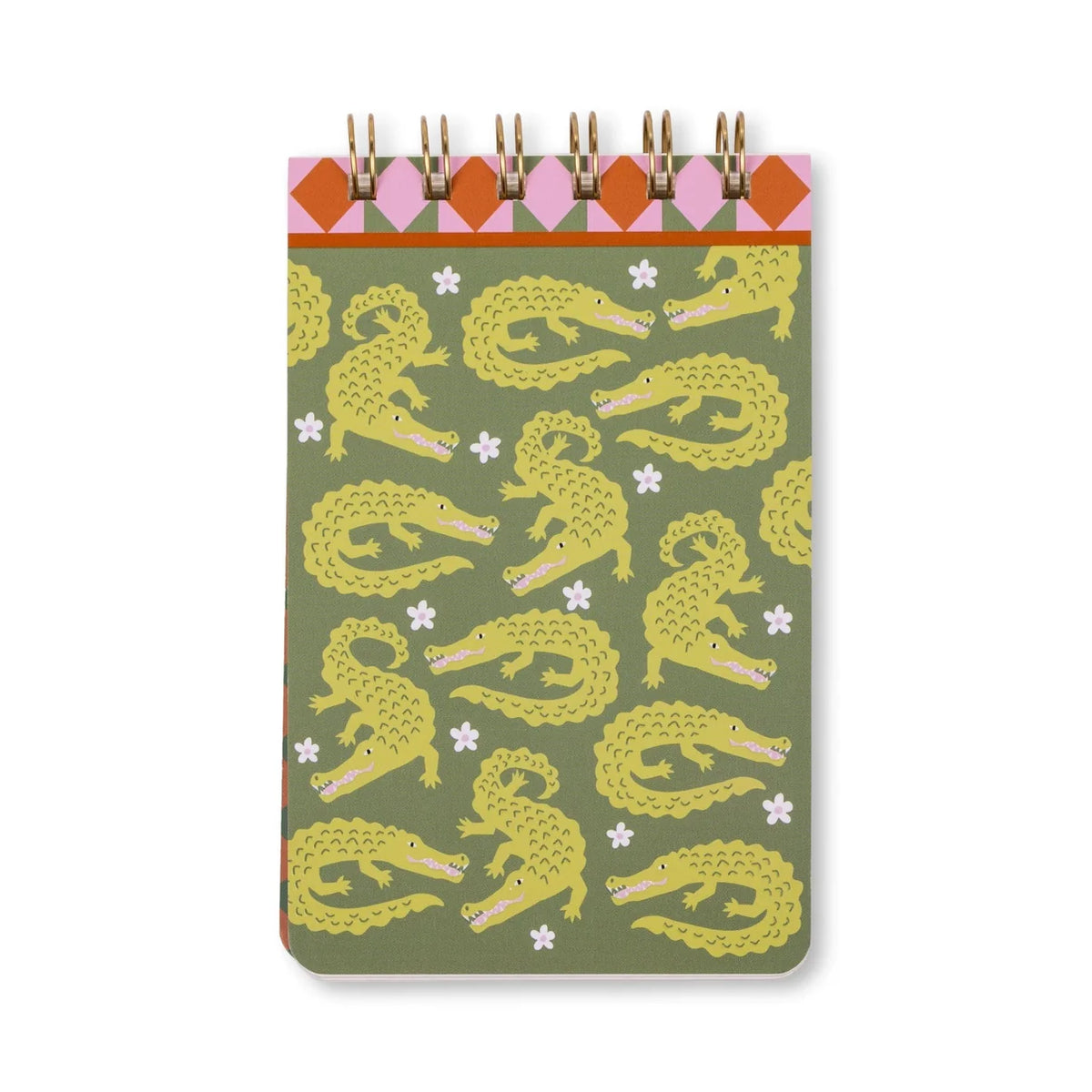 Crocodile Flip Notebook - Uneeka