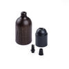 Curved Wooden E27 Concealed Cable Clamp Lamp Holder Kit - KBL1410 - Uneeka