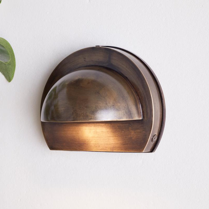 Nkuku Datu Antique Brass Wall Lamp - DL0501 - Uneeka