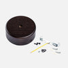 Dark Finish Wooden Ceiling Rose - KRL88FC04 - Uneeka
