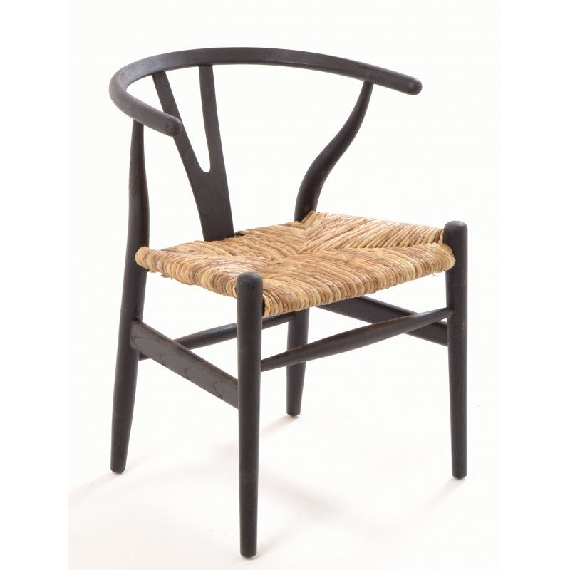 Denmark Wishbone Dining Chair black
