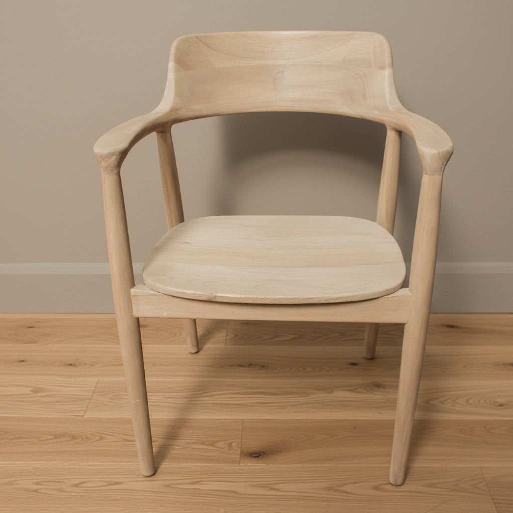 Denmark Round Arm Dining Chair - SH07 - Uneeka