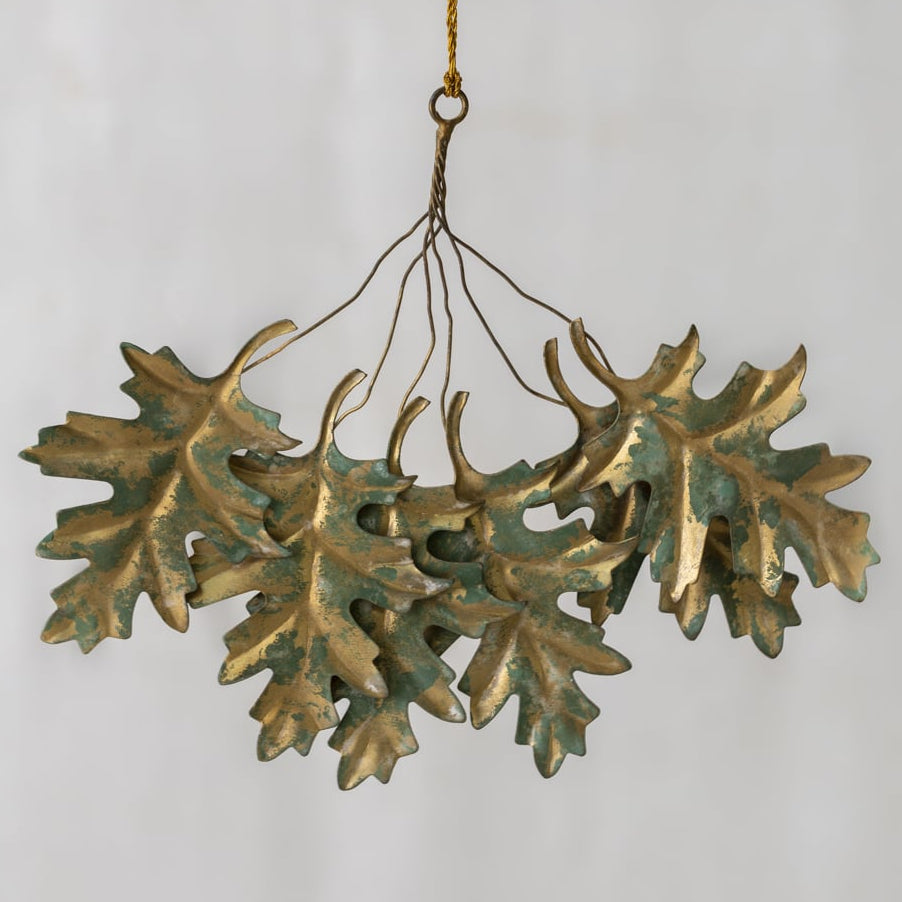 Golden Leaf Hanging Cluster - EW9368 - Uneeka