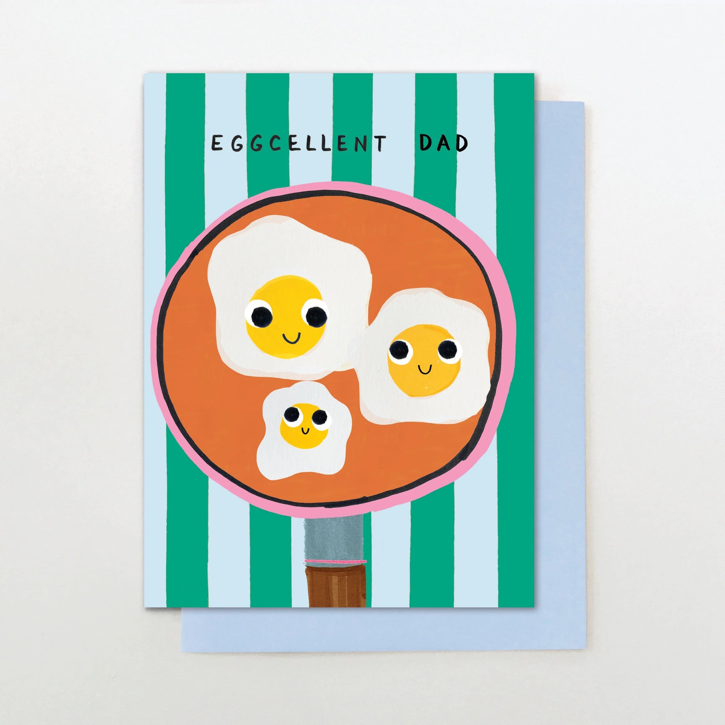 Eggcellent Dad Greetings Card - Eggcellent Dad Card - Uneeka