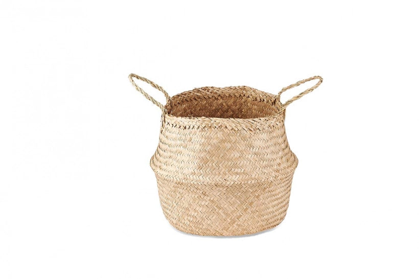 Ekuri Natural Seagrass Basket Small