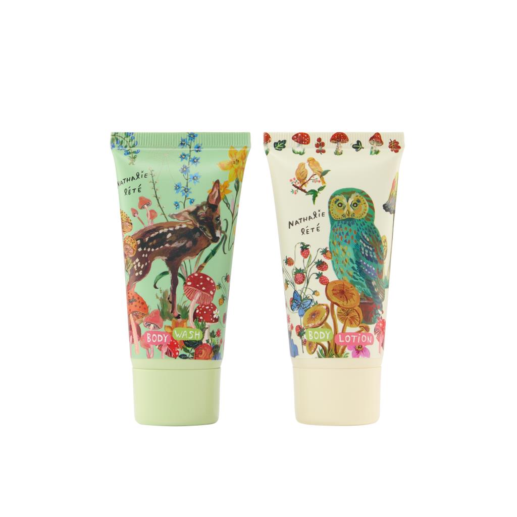 Natalie Lete Forest Folk Body Cream body wash and body lotion separately