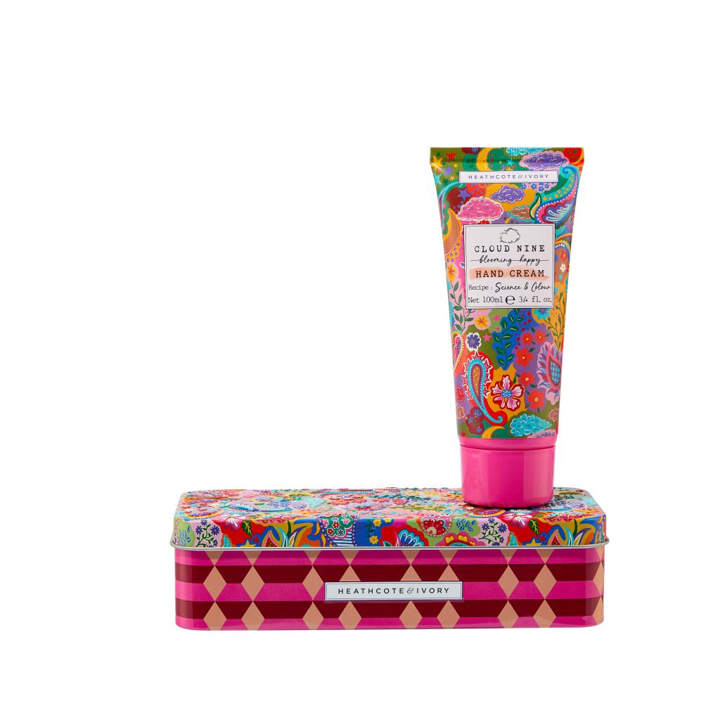 Cloud Nine Hand Cream in Patterned Tin