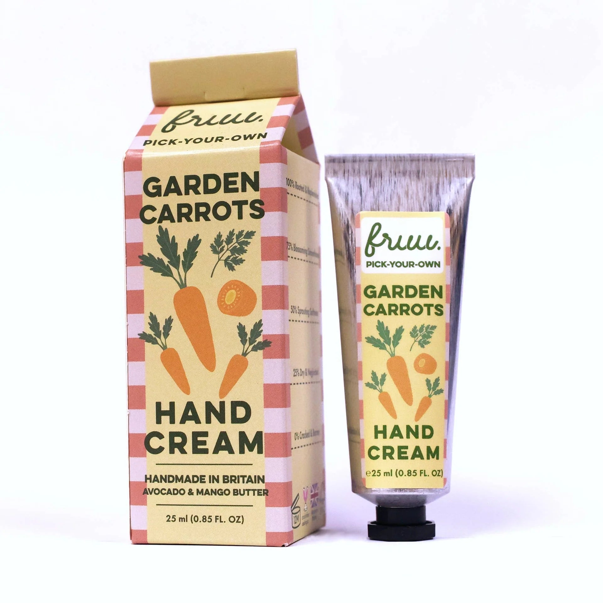 FRUU Garden Carrots Scented Hand Cream - Uneeka