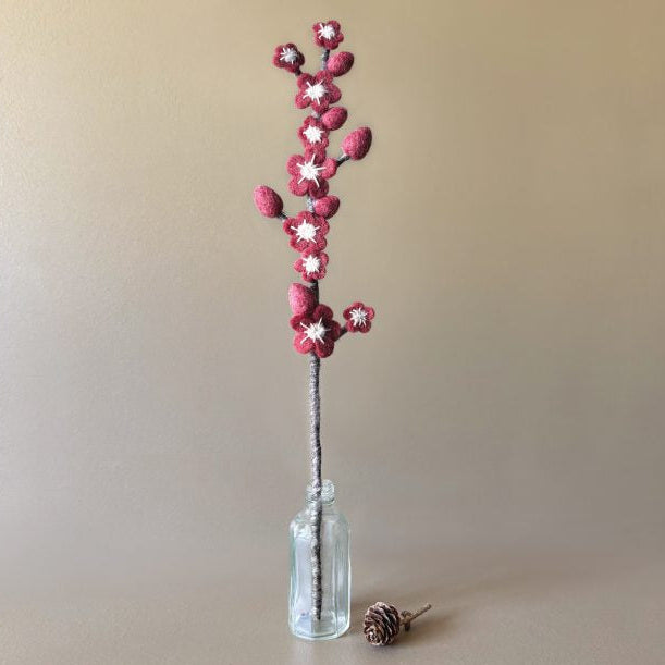 Felt Colourful Flower Blossom Branch - 5431.2 - Uneeka